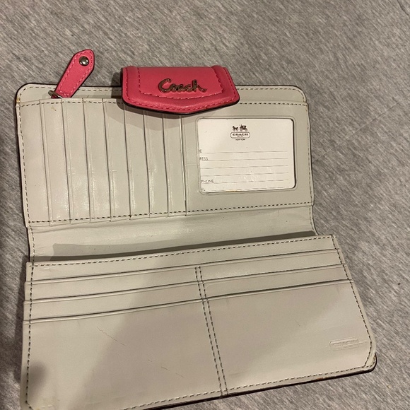 Coach Designer Park Leather Pink Shoulder Bag Purse - Picture 9 of 9